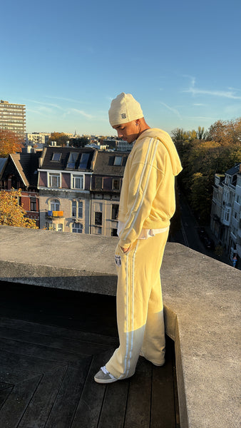 OFF WHITE WAFFLE BEANIE