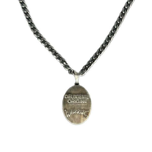 DXO X WILLIONSGOLD MONOGRAM NECKLACE