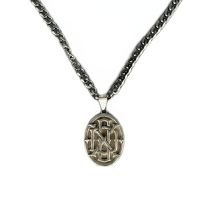 DXO X WILLIONSGOLD MONOGRAM NECKLACE