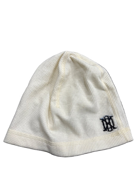 OFF WHITE WAFFLE BEANIE