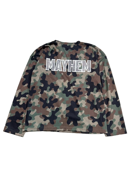 CAMO '' MAYHEM '' LONGSLEEVE